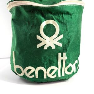 United Colors Of Benetton Green Backpack